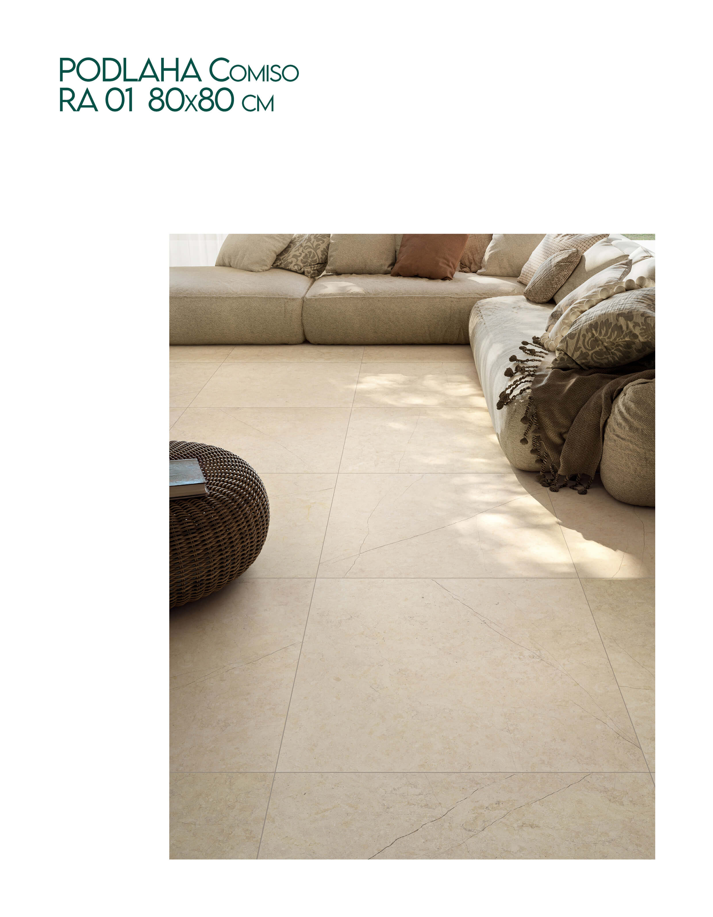 keramická dlažba a obklad teraco velkoformát